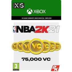 Microsoft NBA 2K21 75000 VC - Xbox Series X|S/One